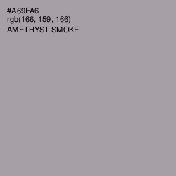 #A69FA6 - Amethyst Smoke Color Image